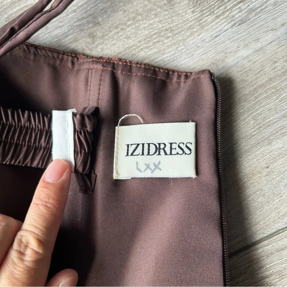 NWT  IZIDRESS Strapless Sequins Evening Bride Cocktail Dress - Picture 11 of 16